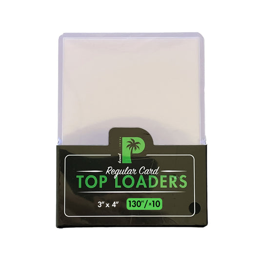 Palms Off Gaming 130pt Top Loaders - 10pc Pack