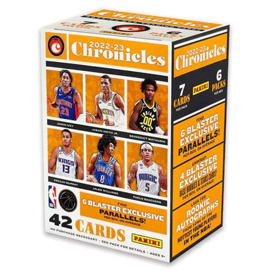 2022-23 Panini Chronicles Basketball 6-Pack Blaster Box