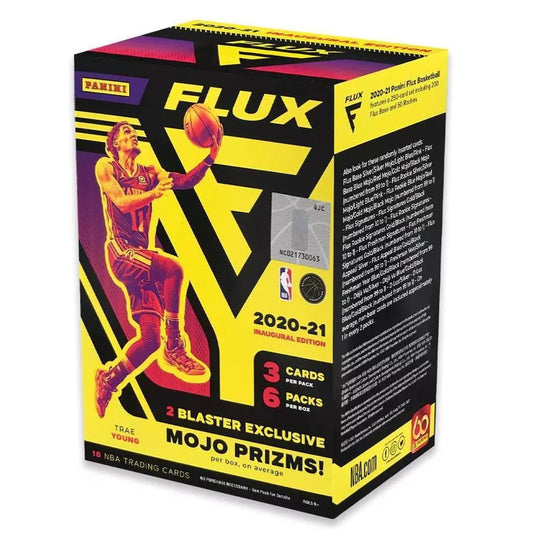 2020-21 Panini Flux Basketball 6-Pack Blaster Box (Mojo Prizms!)