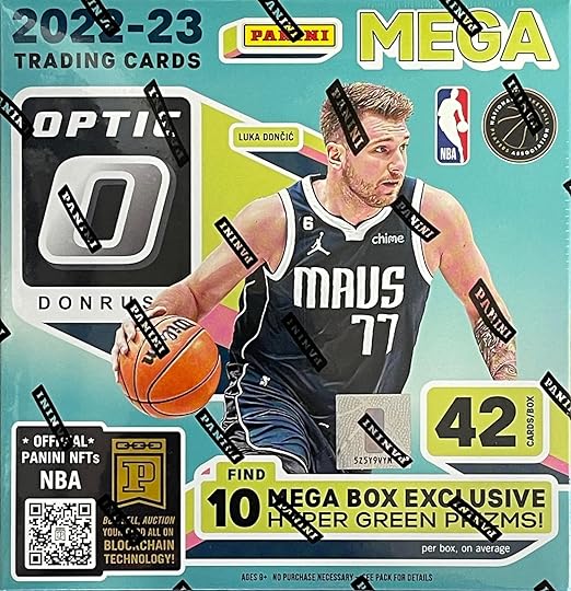2022-23 Panini Donruss Optic Basketball Fanatics Mega Box (Hyper Green Prizms)
