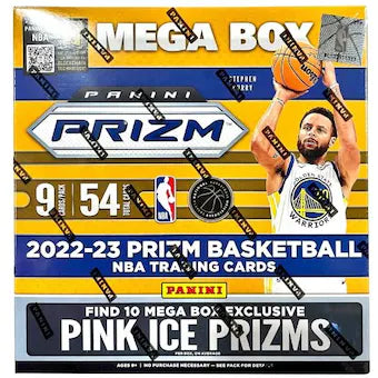 2022-23 Panini Prizm Basketball 6-Pack Mega Box (Pink Ice Prizms)