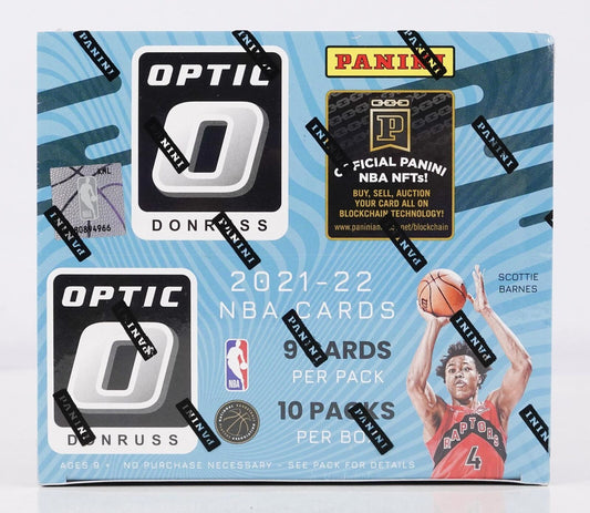 21-22 PANINI DONRUSS OPTIC NBA BASKETBALL TRADING CARD BOX (FAST BREAK)