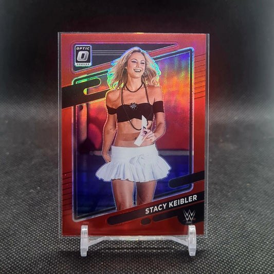 2022 Chronicles WWE STACY KEIBLER Donruss Optic Red Prizm /199